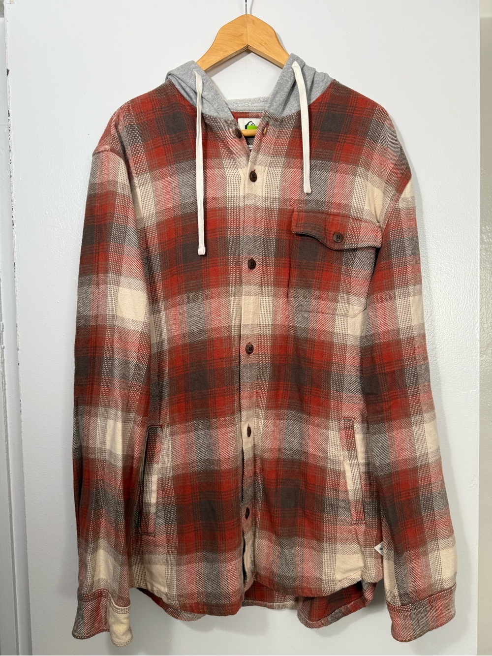 Quiksilver Hooded flannel